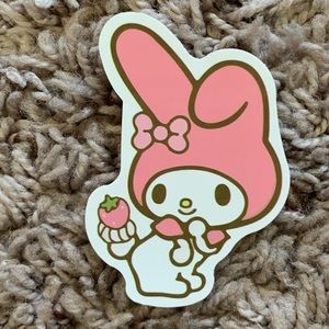 6/$12 💕My Melody vinyl Sticker matte